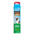 Fresh Breath Enticers Peanut Butter & Honey Tartar Control Dog Toothpaste by TropiClean, front of 2oz package.