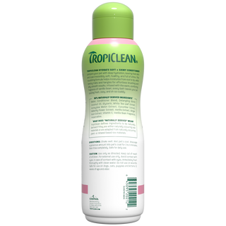 TropiClean Vanilla conditioner bottle back