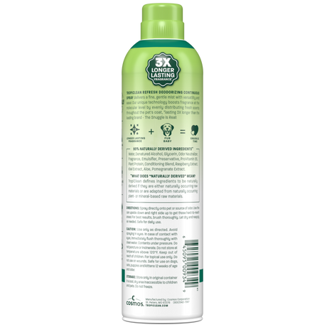 TropiClean Watermelon Deodorizing Pet Spray, 10oz