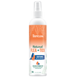 TropiClean Natural Flea + Tick Bite Relief Spray for Pets, front image of bottle