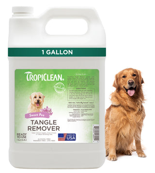 TropiClean Sweet Pea Tangle Remover Pet Spray, 1 gal