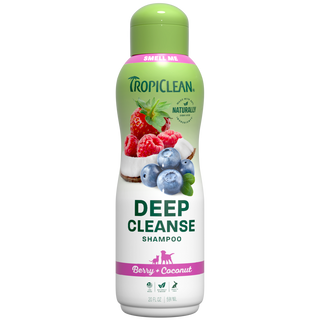 TropiClean berry shampoo bottle front