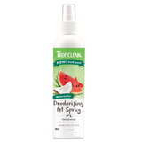 TropiClean Watermelon Deodorizing Spray for Dogs and Cats, image of front of bottle