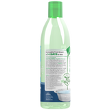 TropiClean Fresh Breath Dental Water Additive Plus Gut Health for Dogs, back image of bottle