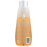 TropiClean PURE Sunset Summer Oatmeal Itch Relief Plant-Based Pet Shampoo, back of 22oz bottle