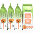 TropiClean all purpose papaya wipes 4 pack on white background