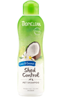TropiClean Lime & Coconut Shed Control Shampoo for Pets, front of bottle