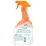 TropiClean Flea and Tick Pet & Bedding Spray for Dogs, back of 32oz spray bottle.