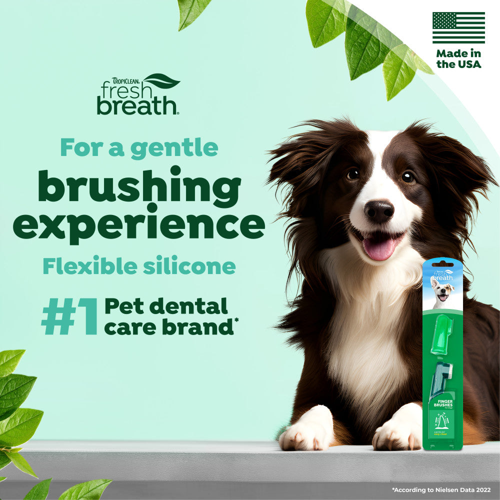 cleans teeth & freshens breath without brushing. #1 pet dental care brand.