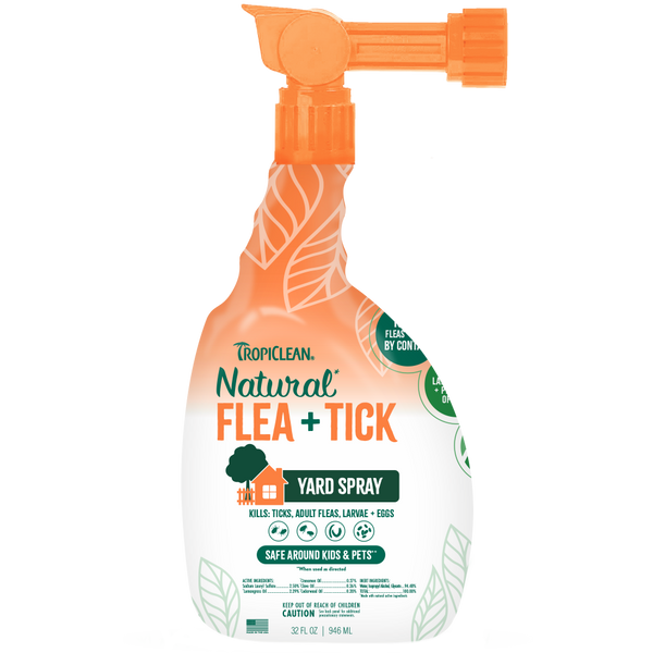 tick garden spray TropiClean Natural Flea & Tick Yard Spray (32 oz)
