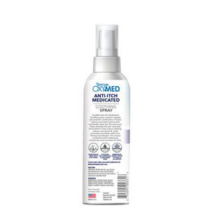 TropiClean OxyMed Medicated Anti-itch Spray for Dogs & Cats
