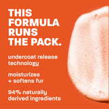 Bubble suds. text, "This formula runs the pack".