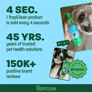 Fresh Breath by TropiClean Oral Care Water Additive for Pets