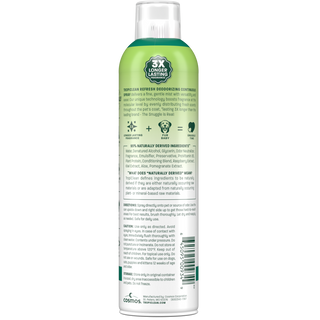 TropiClean watermelon deodorizing spray bottle side