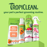TropiClean Raspberry + Lime Odor Control Pet Shampoo, 20oz