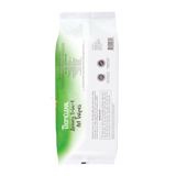 TropiClean Papaya & Coconut Luxury 2-In-1 Pet Wipes, back of 100 ct package