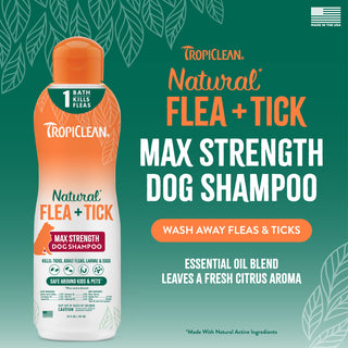 Natural Flea & Tick Max Shampoo & Spray
