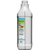 TropiClean hypoallergenic puppy and kitten shampoo gallon side view on a white background