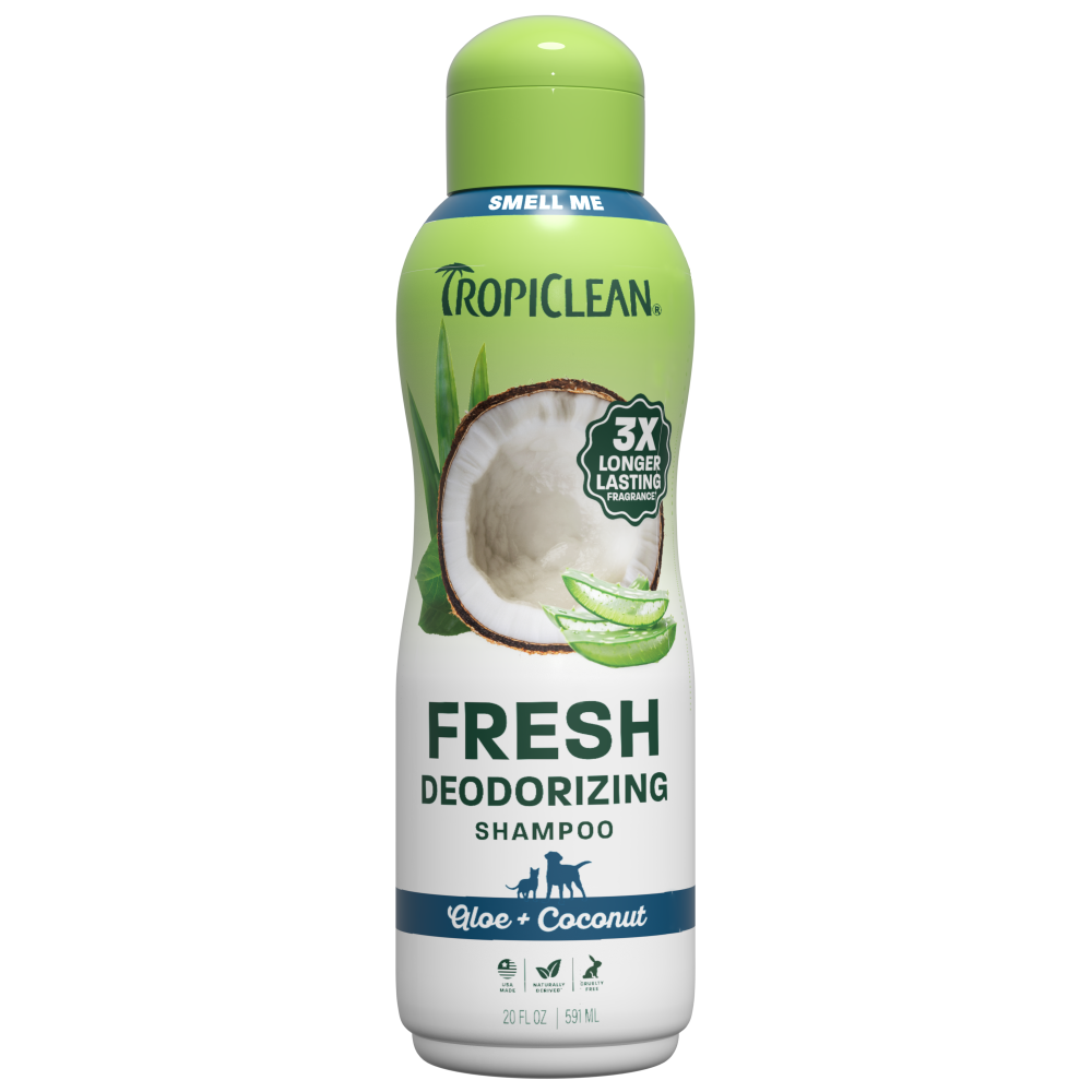 TropiClean Aloe & Coconut Deodorizing Dog & Cat Shampoo