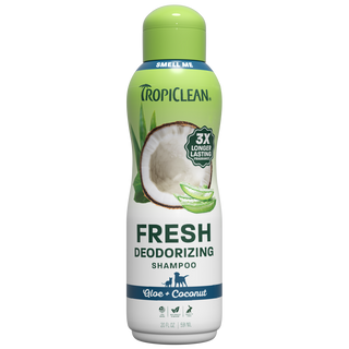 TropiClean deodorizing shampoo front