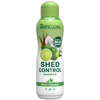 TropiClean shed shampoo bottle front