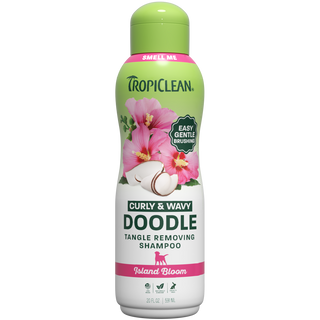 TropiClean Doodle curly coat shampoo front