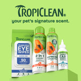 TropiClean Tearless Eye Wipes, 50ct