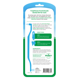 TropiClean Fresh Breath Odor & Tartar Control Dental Kit for Cats, back of package