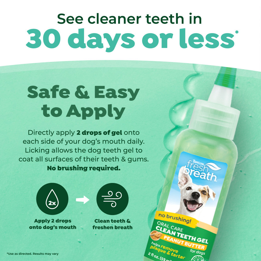 See cleaner teeth in 30 days or less. Safe & Easy to apply.
