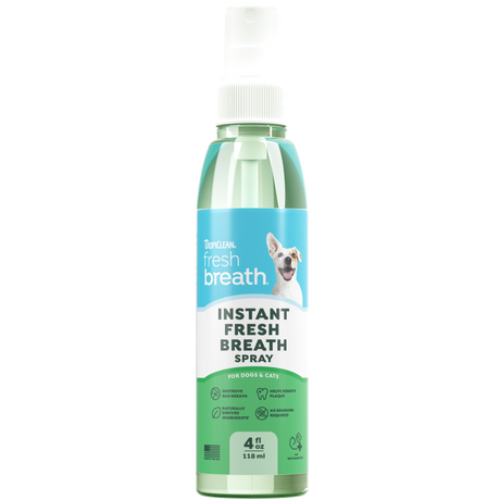 TropiClean Fresh Breath Dental Spray bottle front