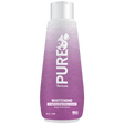 TropiClean PURE Brightening Bliss Whitening Plant-Based Dog Shampoo, front of 22oz bottle