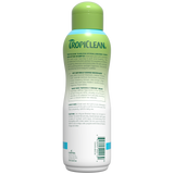 TropiClean hypoallergenic shampoo bottle back