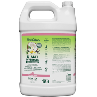 TropiClean Vanilla Conditioner 1 gallon bottle front