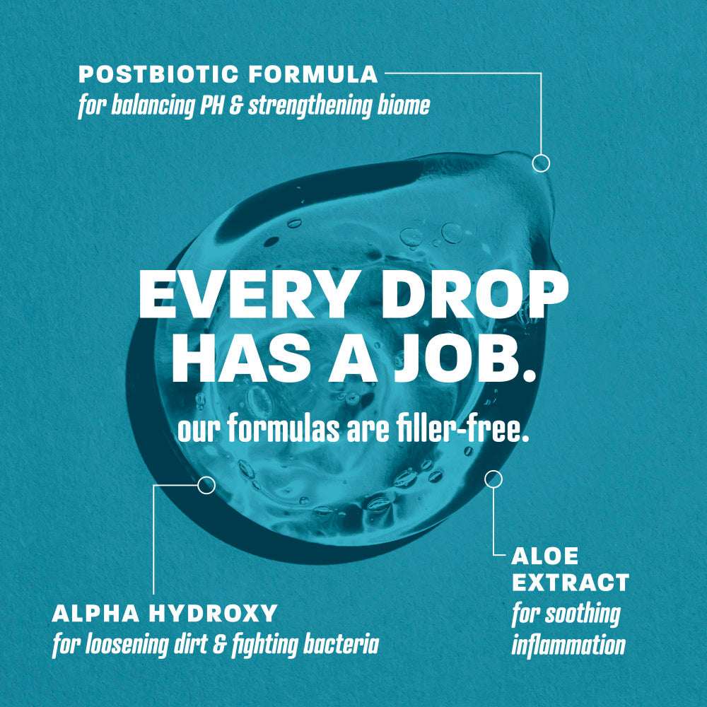 Every drop has a job.