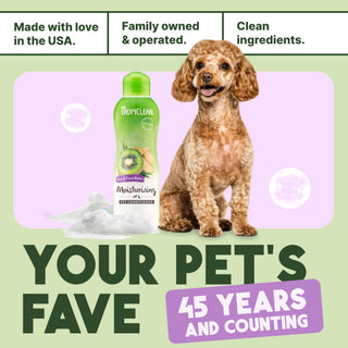 TropiClean Kiwi & Cocoa Butter Moisturizing Conditioner for Pets, 1 gal