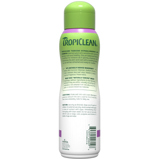TropiClean hypo cat shampoo back