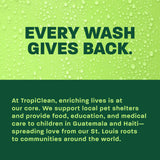 Every Wash gives back.