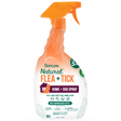 TropiClean Flea and Tick Pet & Bedding Spray for Dogs, front of 32oz spray bottle.