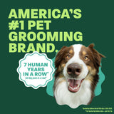 Aussie head popping out. Text, "Americans #1 Pet grooming brand".