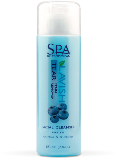 TropiClean SPA Shampoo Tear Stain Remover for Dogs | Oatmeal