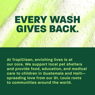 Every wash gives back.