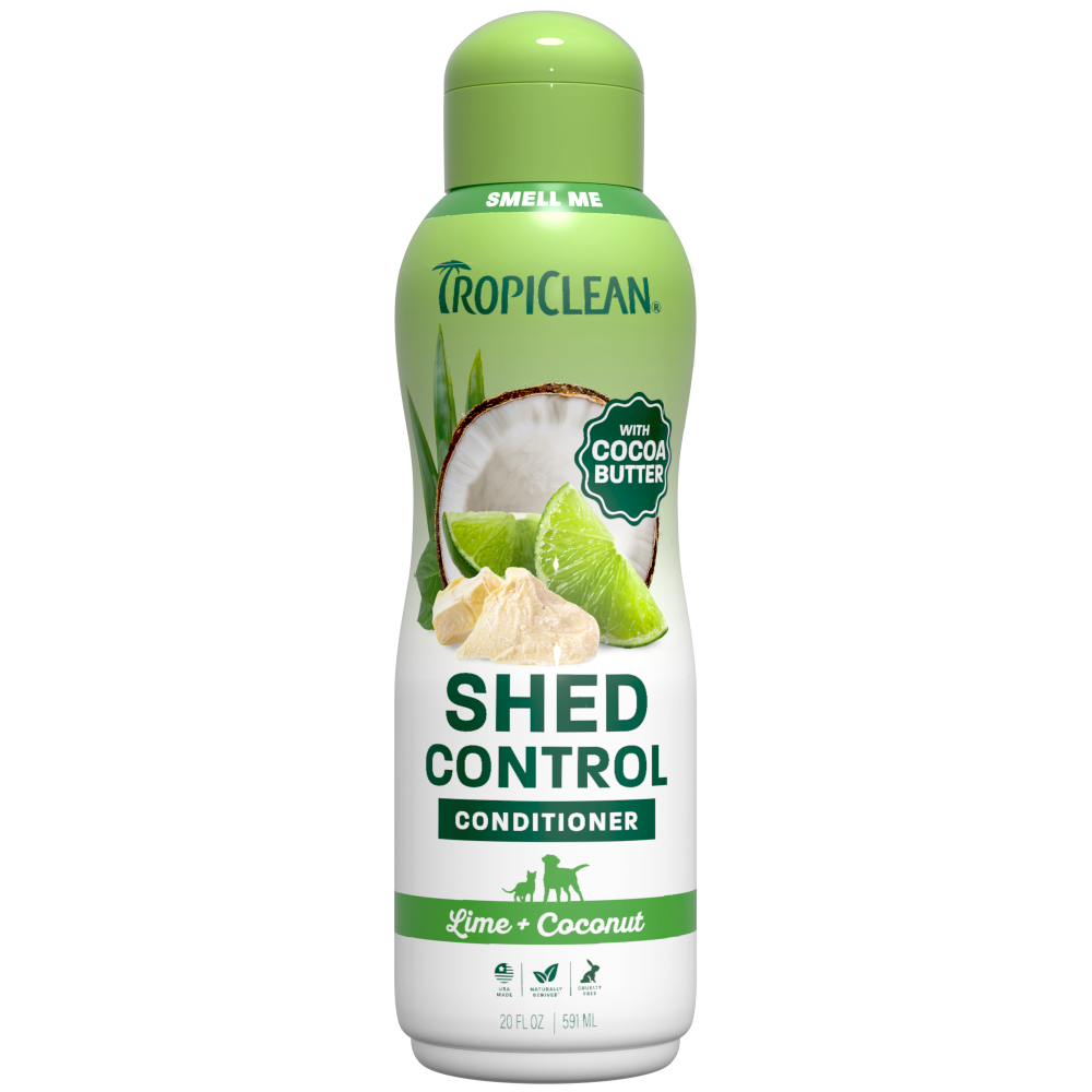 TropiClean shed conditioner bottle front