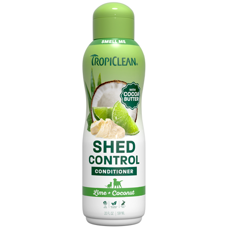 TropiClean shed conditioner bottle front