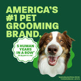 Aussie head popping out. Text, "Americans #1 Pet grooming brand".