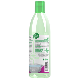 Fresh Breath by TropiClean Oral Care Water Additive Plus Hip & Joint for Pets, image of back of 16oz bottle