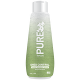 TropiClean PURE Sweet Meadow Shed Control Plant-Based Dog Shampoo, front of 22oz bottle