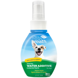 TropiClean Fresh Breath Dog Dental Water Additive Concentrate, image of front of bottle