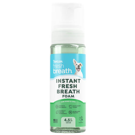 TropiClean Fresh Breath foam front