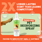 TropiClean Papaya Mist Deodorizing Pet Spray