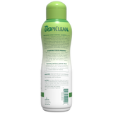 TropiClean shed shampoo bottle back